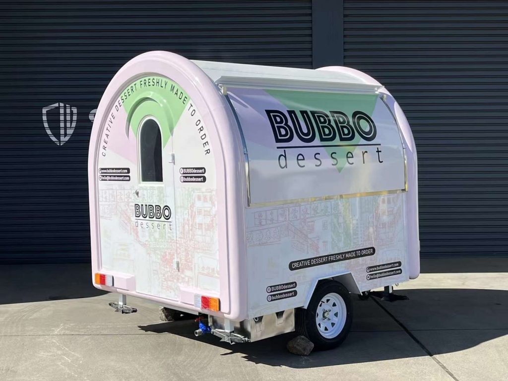 Concept Wraps Commerical Car Wrapping Trailer Full Commercial Wrap Bubbo Dessert Brisbane
